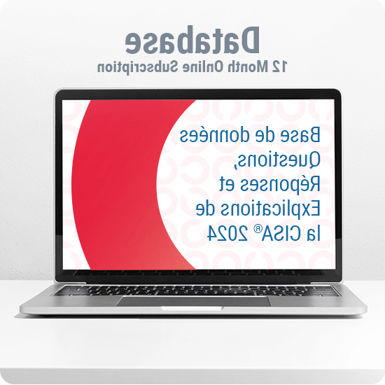 CISA Questions, Answers & Explanations Database 2024 | French